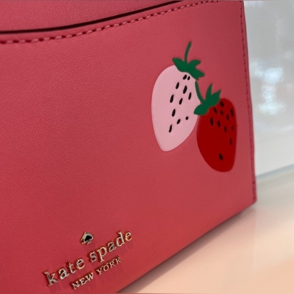 Kate Spade Picnic In The Park Double Zip Wristlet NWT - Picture 5 of 12